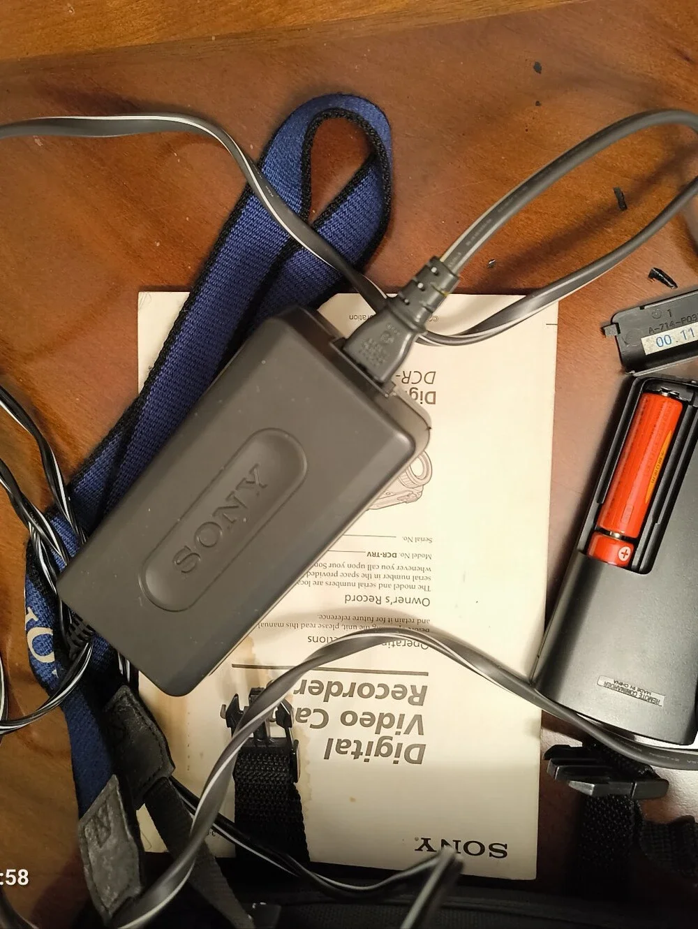 Sony Silver Digital Handycam 700x SteadyShot Camcorder